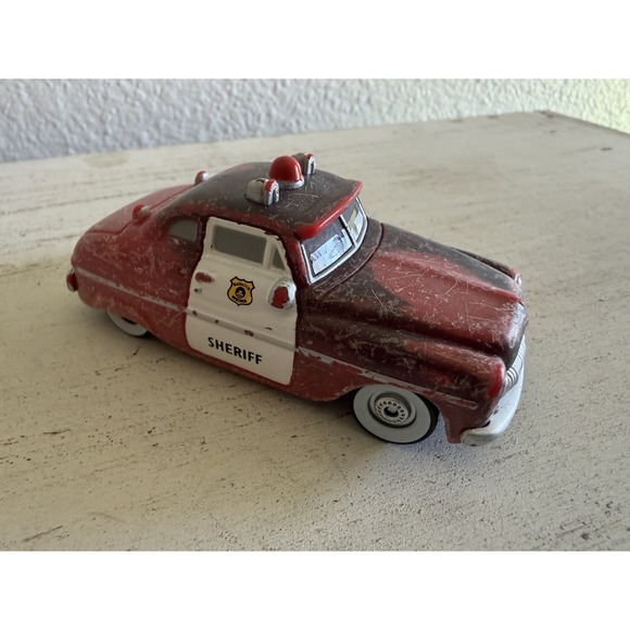 Disney Pixar Other - Disney‎ Pixar Cars Sheriff Car Police T5645 LOOSE-3In….41